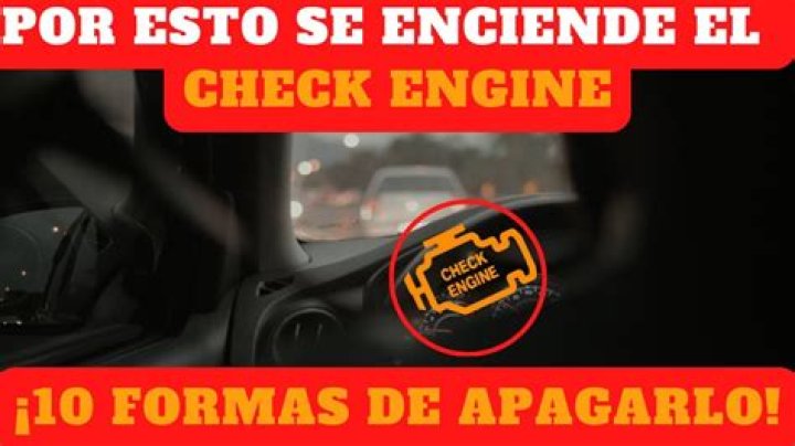 10 razones por las que se enciende la luz de Check Engine en tu auto