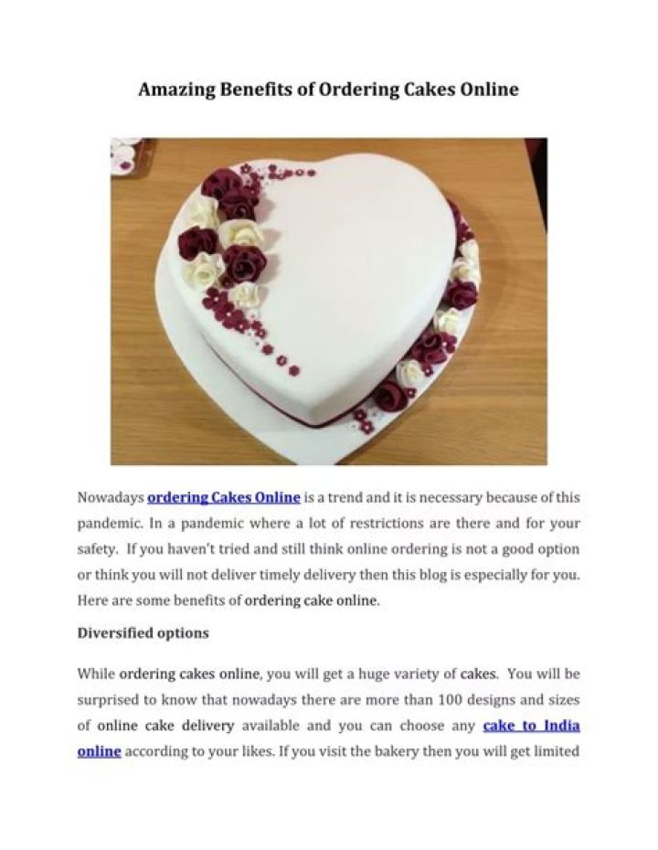 6 Surprising Benefits of Ordering a Custom Birthday Cake