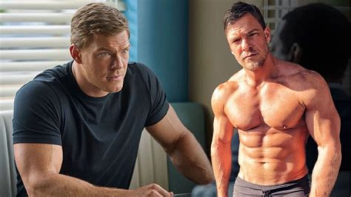 Alan ritchson taille poids