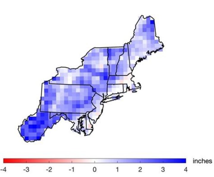 Extreme Precipitation in Northeast to Increase 52% by 2099
