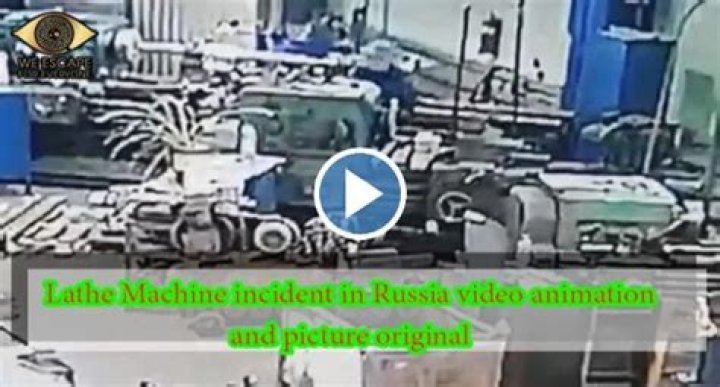 Lathe machine video viral Russia