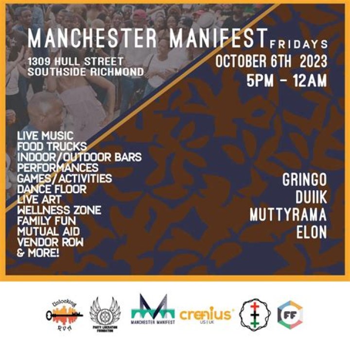 Manchester Manifest First Fridays | Macaroni KID Richmond