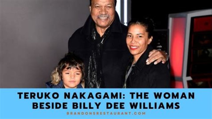 Teruko Nakagami; Billy Dee Williams Wife (Updated 2023) Age, Children, Net Worth